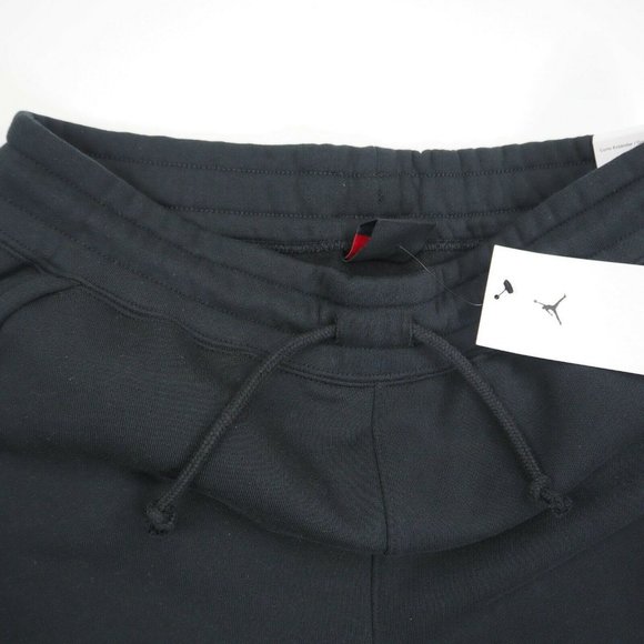 Nike Air Jordan Jump Men NBA Champs 91 Men Fleece Pants Black SZ - Picture 2 of 12